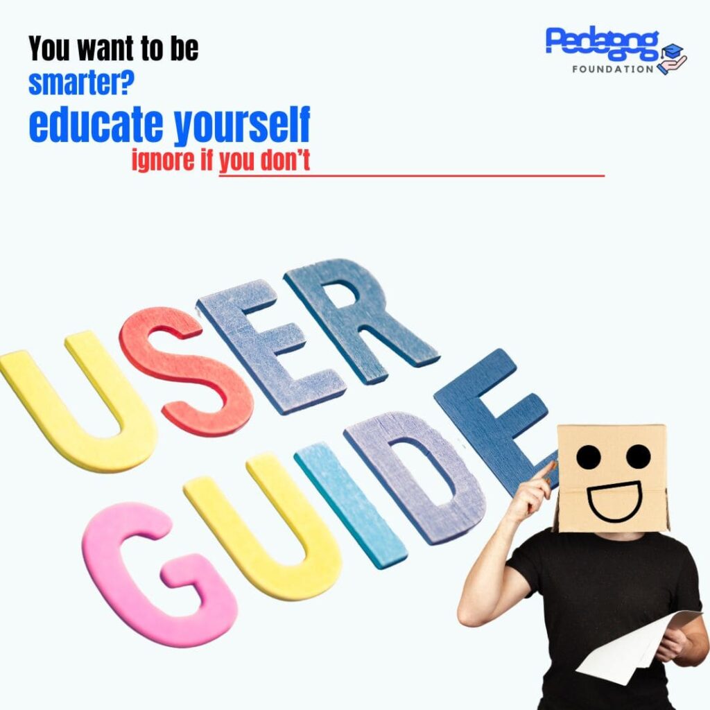user guide pedagog udemy